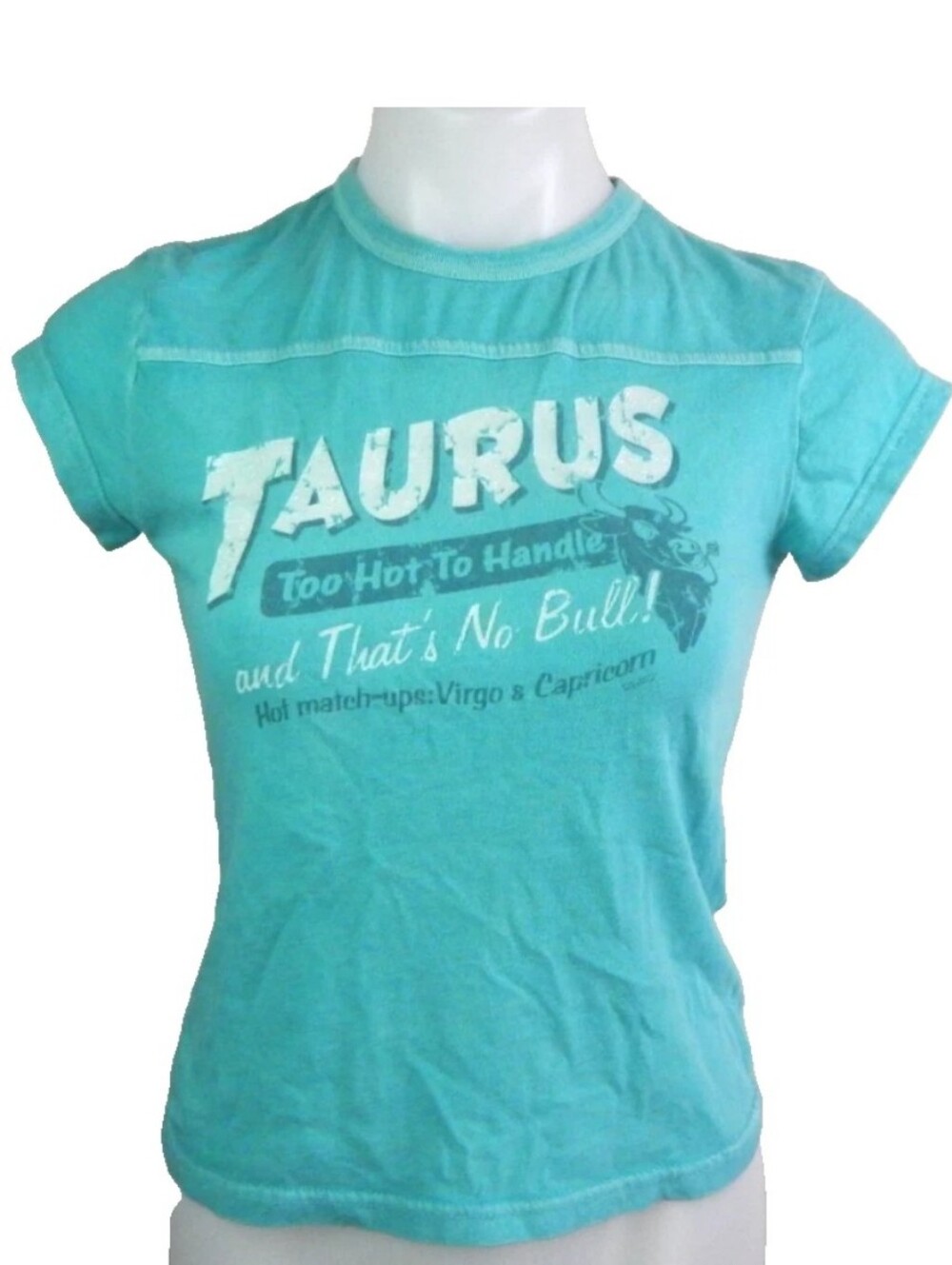 FANG Vintage Y2K Taurus Glitter Graphic Tee